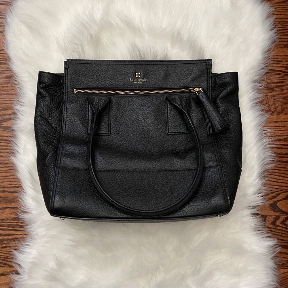 Large black Kate Spade purse